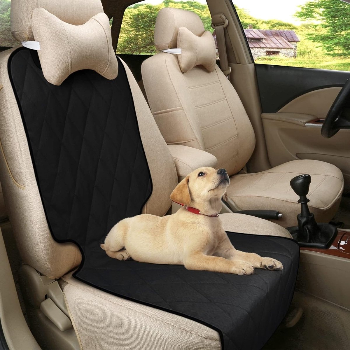 Front Dog Car Seat Cover Waterproof Scratch Proof Non Slip Pet Protector - Kwikley