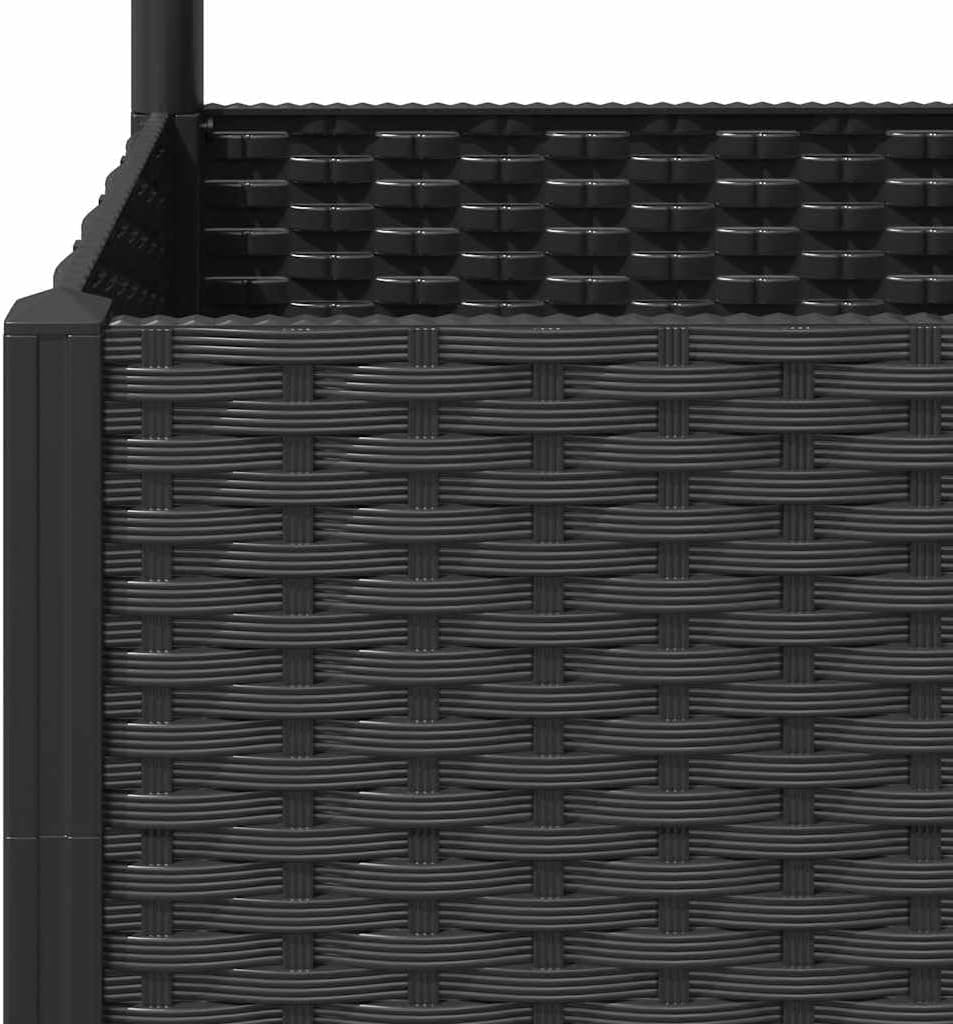 Garden Planter with Trellis 136cm Outdoor Climbing Plant Box - Kwikley