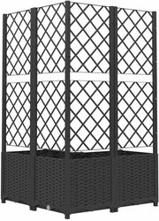Garden Planter with Trellis 136cm Outdoor Climbing Plant Box - Kwikley
