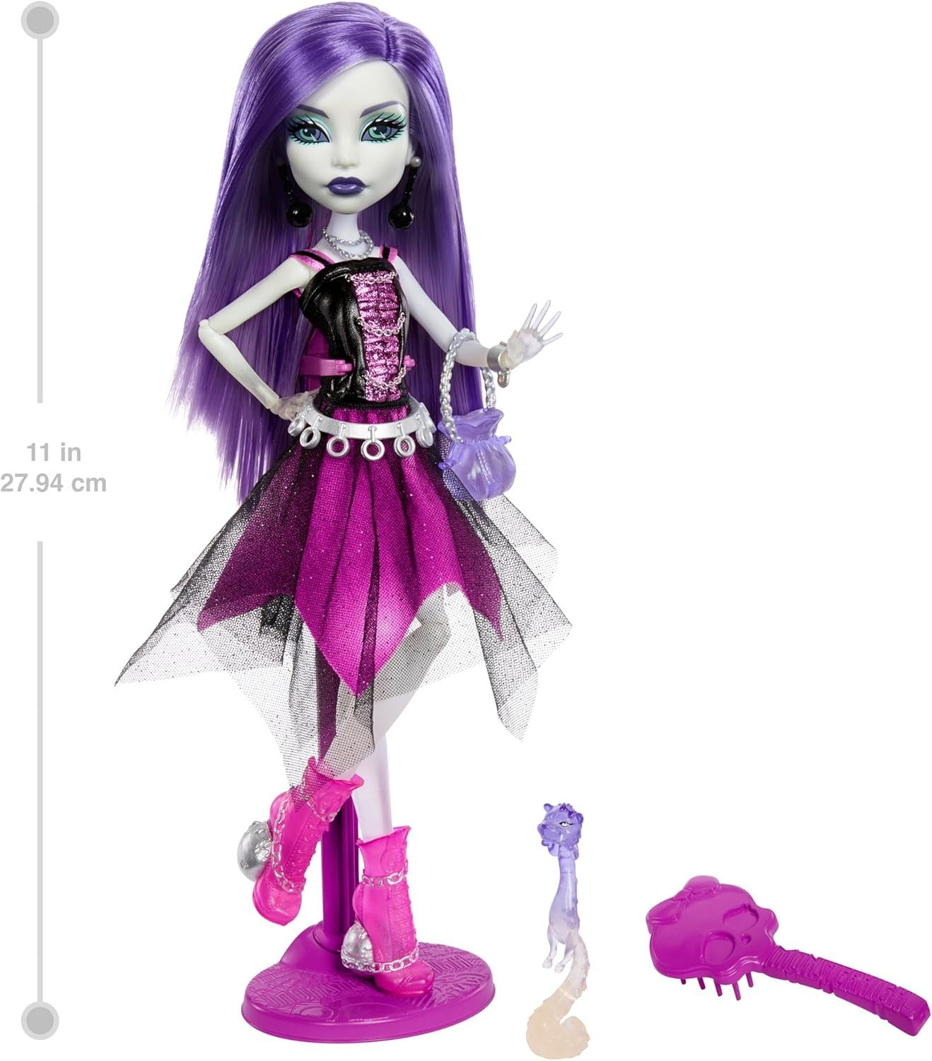 Ghost Fashion Doll Reproduction Gothic Outfit Pet Ferret Stand Diary - Kwikley