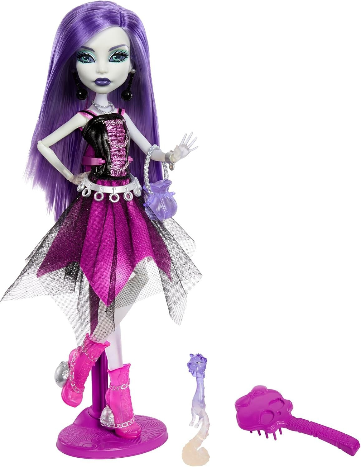 Ghost Fashion Doll Reproduction Gothic Outfit Pet Ferret Stand Diary - Kwikley
