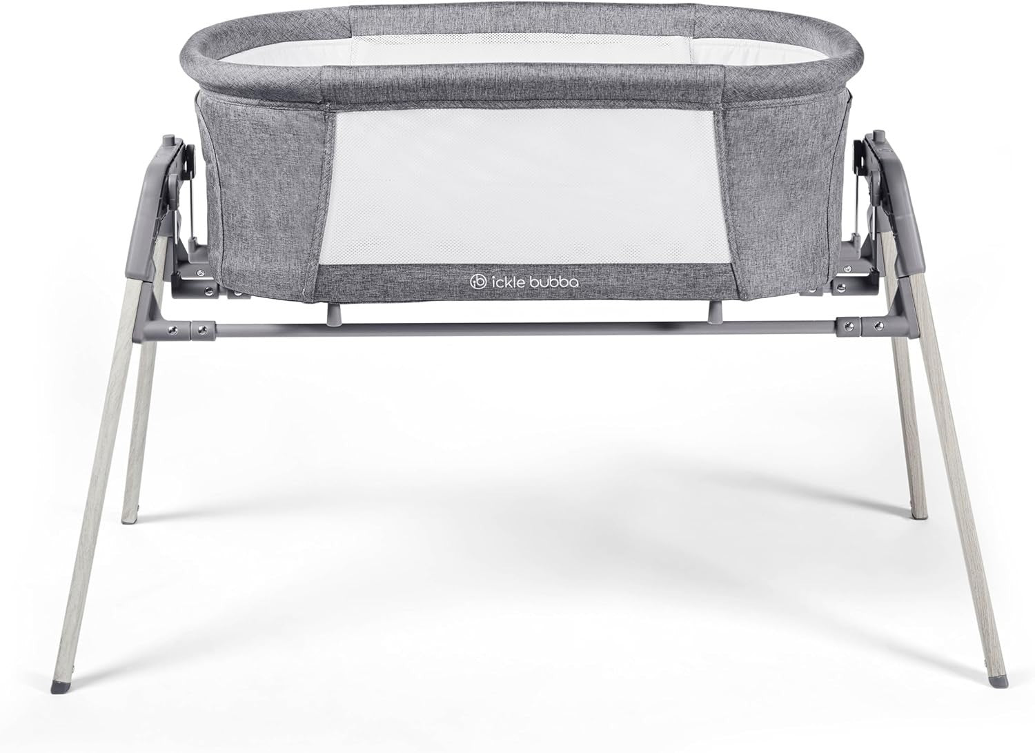 Gliding Baby Crib Bassinet Rocking & Static Cot with Mattress & Travel Bag - Kwikley