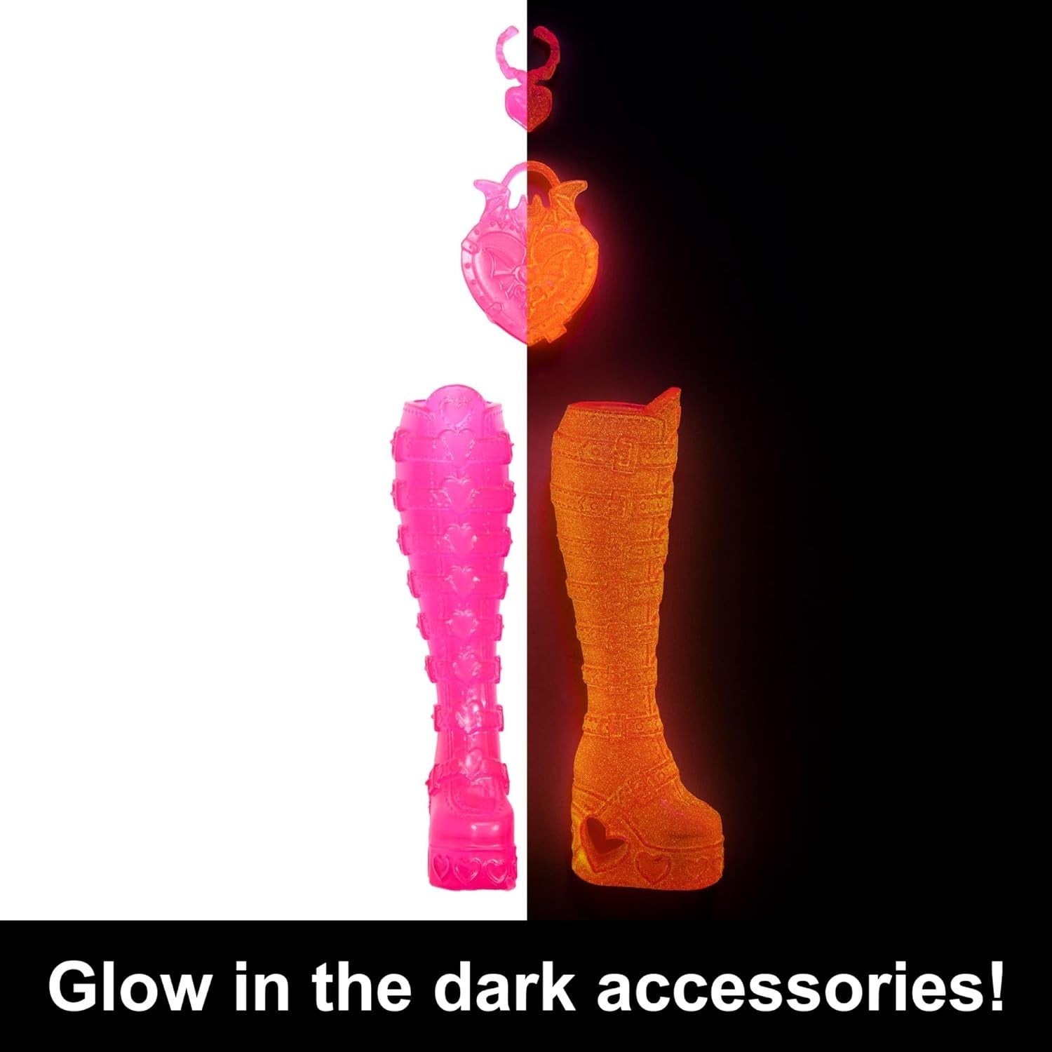 Glow Fashion Doll Locker Playset Neon Outfits 19+ Surprises - Kwikley