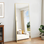 Gold Full Length Mirror 165x60cm Freestanding Wall Mount for Bedroom - Kwikley