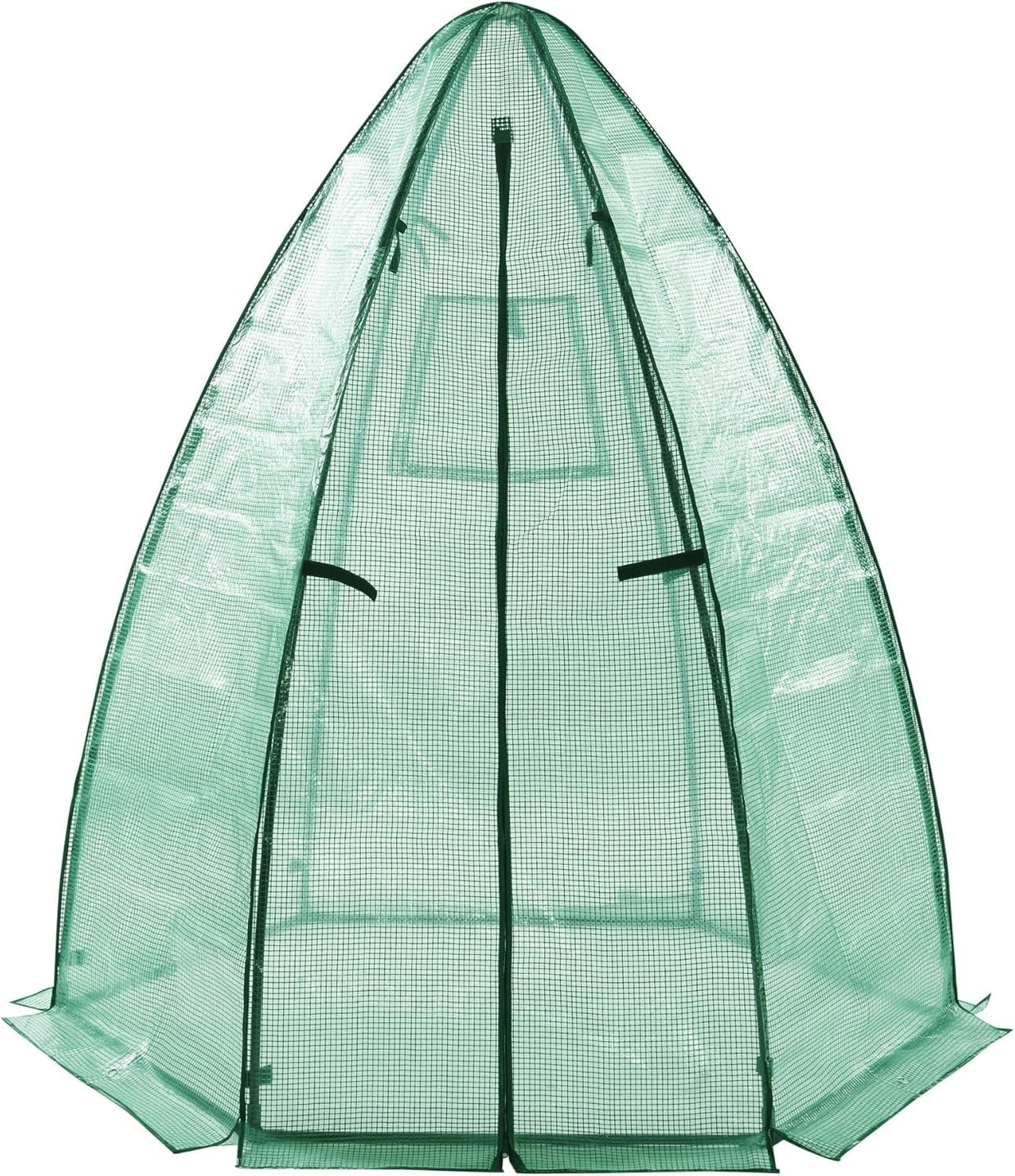 Green Foil Greenhouse Tent 183x160cm | Heavy - Duty PE Cover & Steel Frame - Kwikley