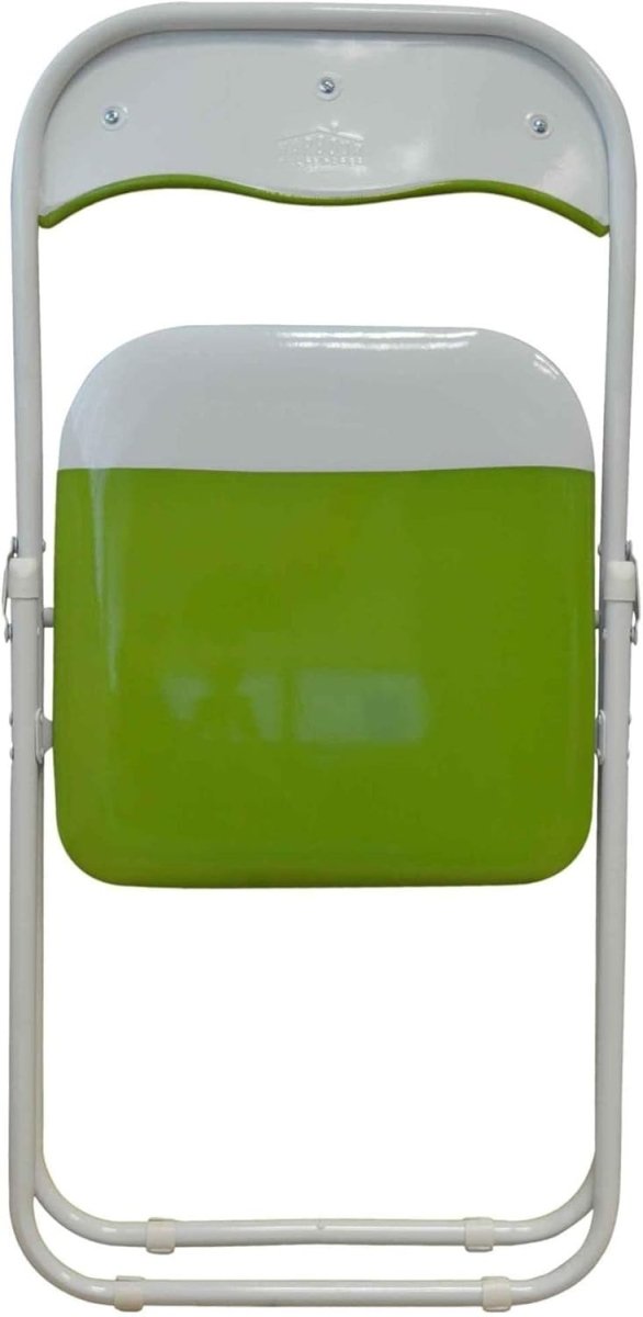 Green Padded Folding Chairs Set of 6 – Foldable Metal Frame, Space - Saving - Kwikley