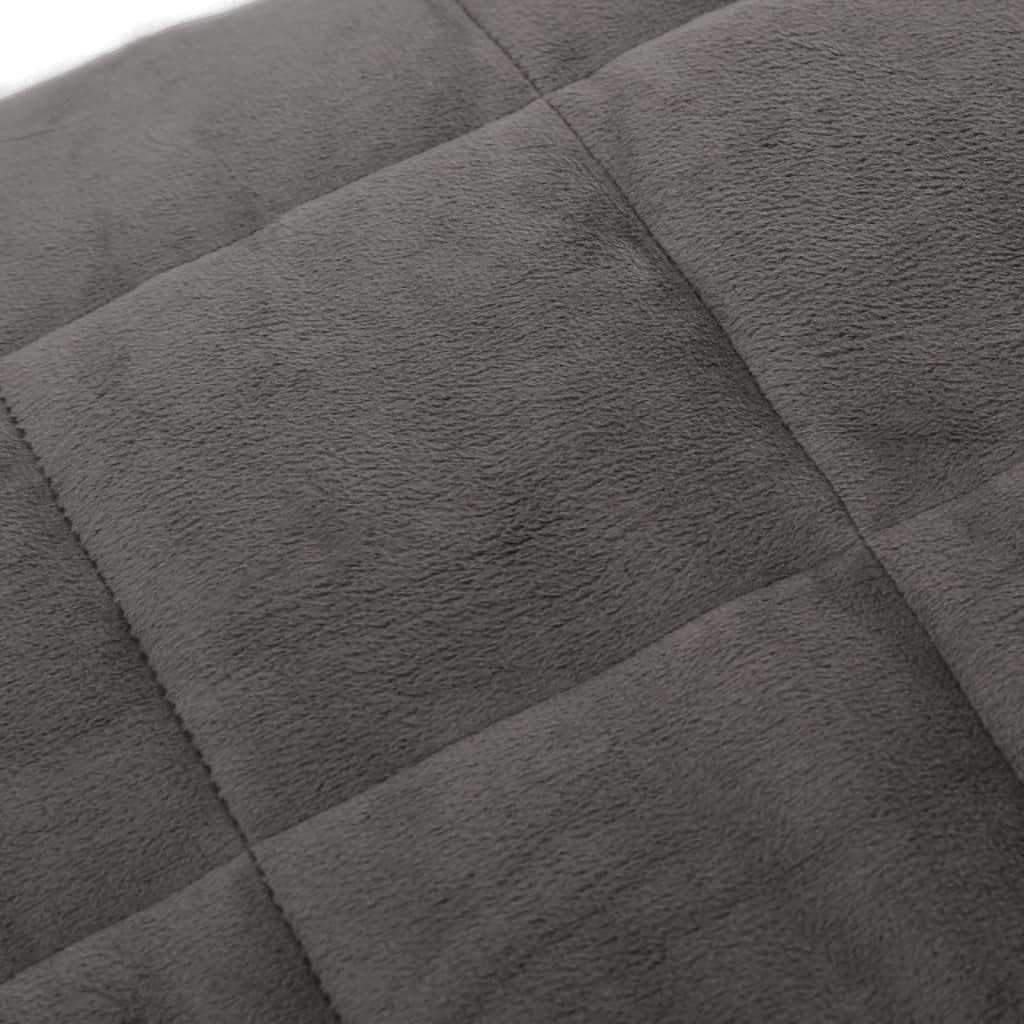 Grey 13kg Weighted Blanket 200x225 cm for Stress & Anxiety Relief - Kwikley