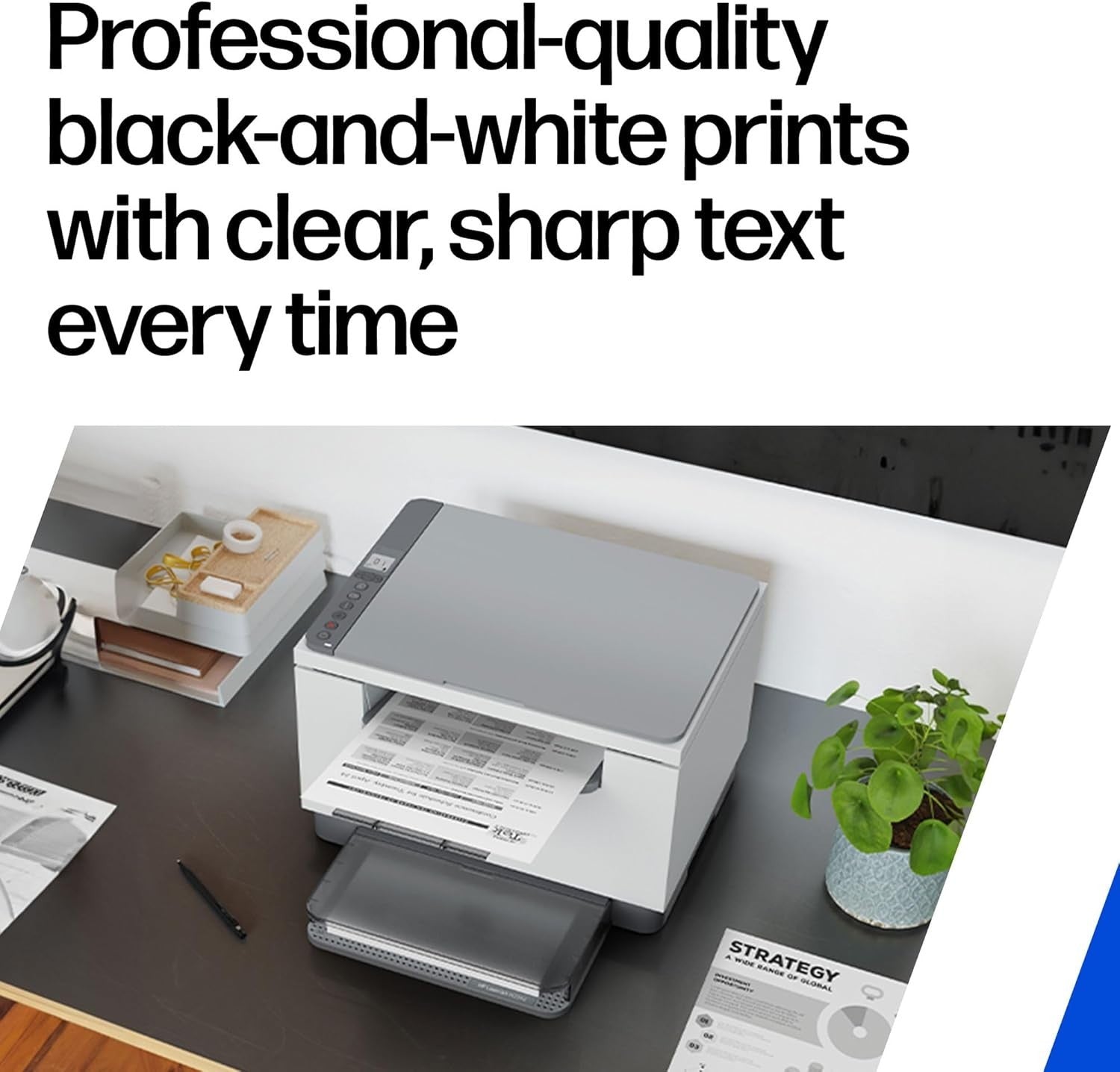 Grey A4 Mono Laser All In One Printer Wireless Duplex 30ppm - Kwikley