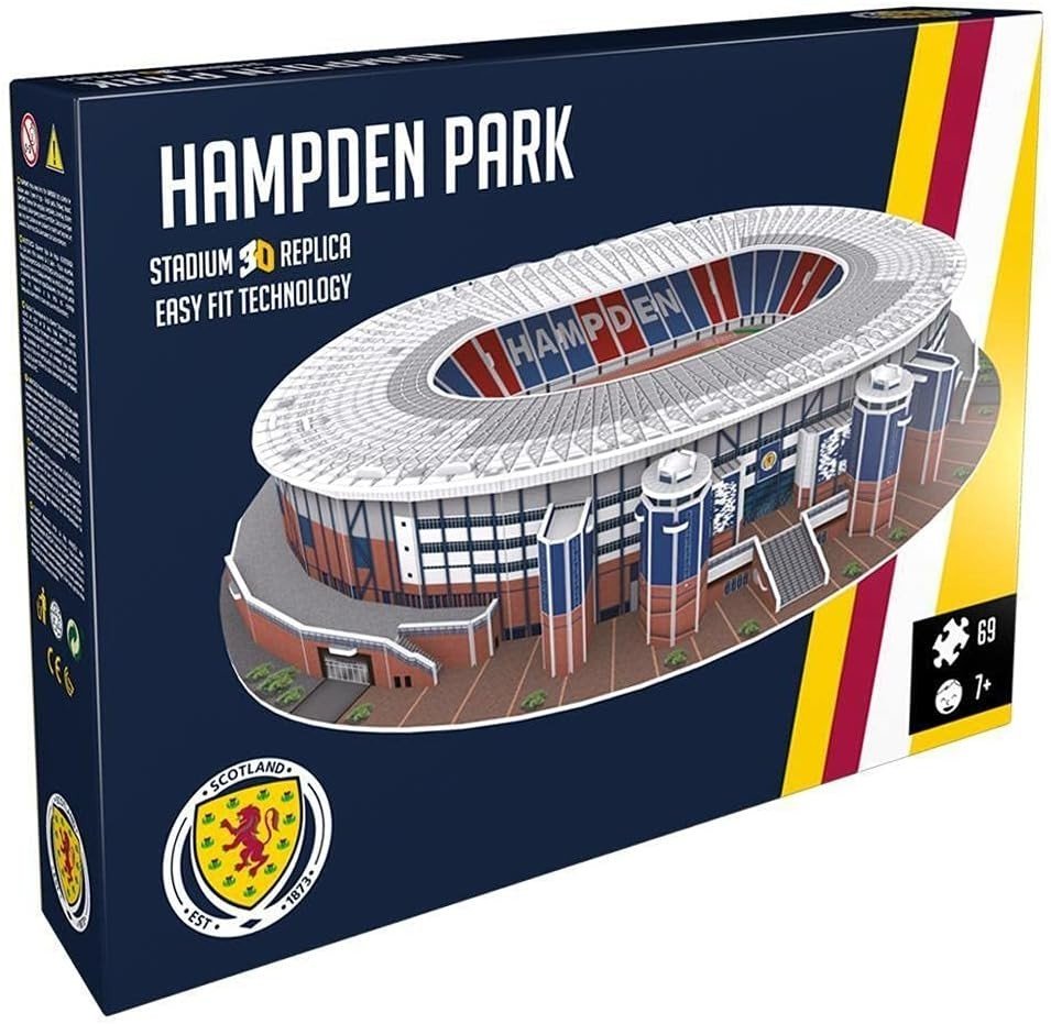 Hampden Park Stadium 3D Puzzle Model Kit Football Arena Building Set - Kwikley