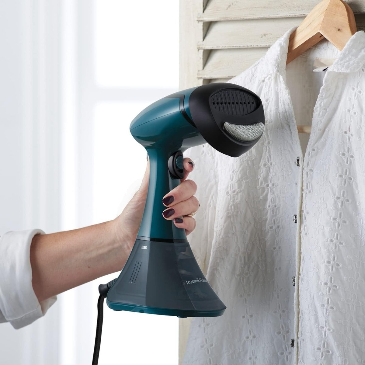 Handheld Clothes Steamer 1600W Garment Steamer Fast Heat 3 Attachments - Kwikley