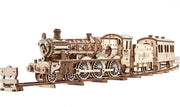 Harry Potter Hogwarts Express 3D Wooden Train Puzzle Mechanical Model - Kwikley