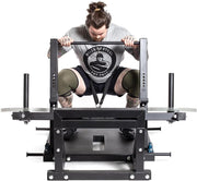 Heavy Duty Belt Squat Machine Lower Body Trainer Home Gym 11 Gauge Steel - Kwikley