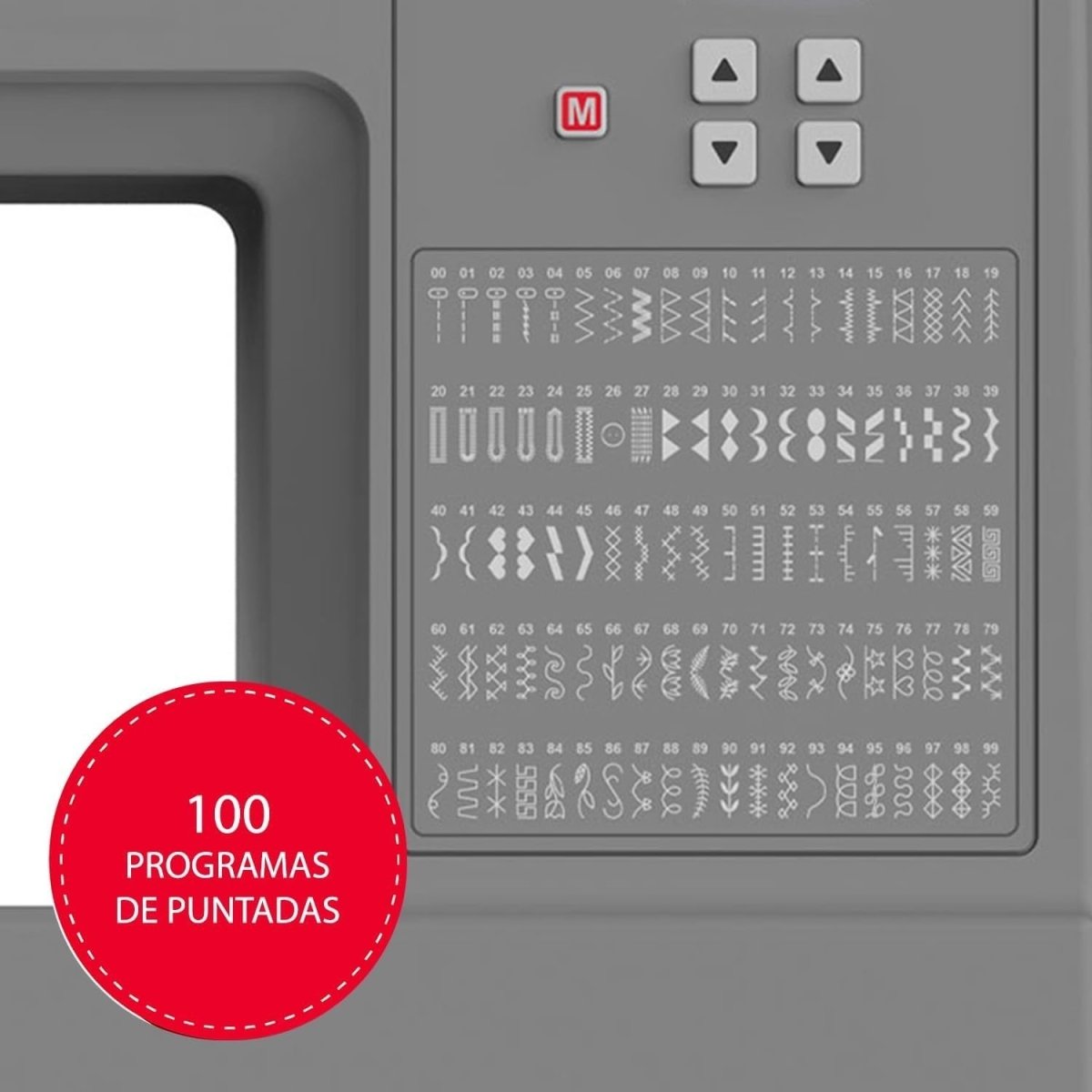 Heavy Duty Computerised Sewing Machine LCD Display Start Stop Control - Kwikley
