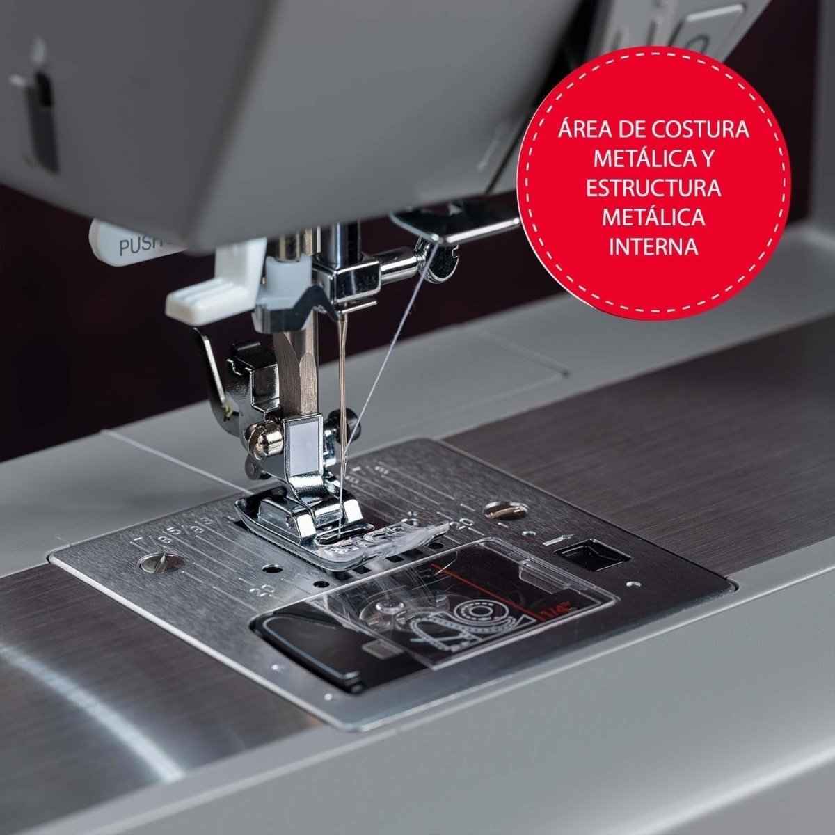 Heavy Duty Computerised Sewing Machine LCD Display Start Stop Control - Kwikley