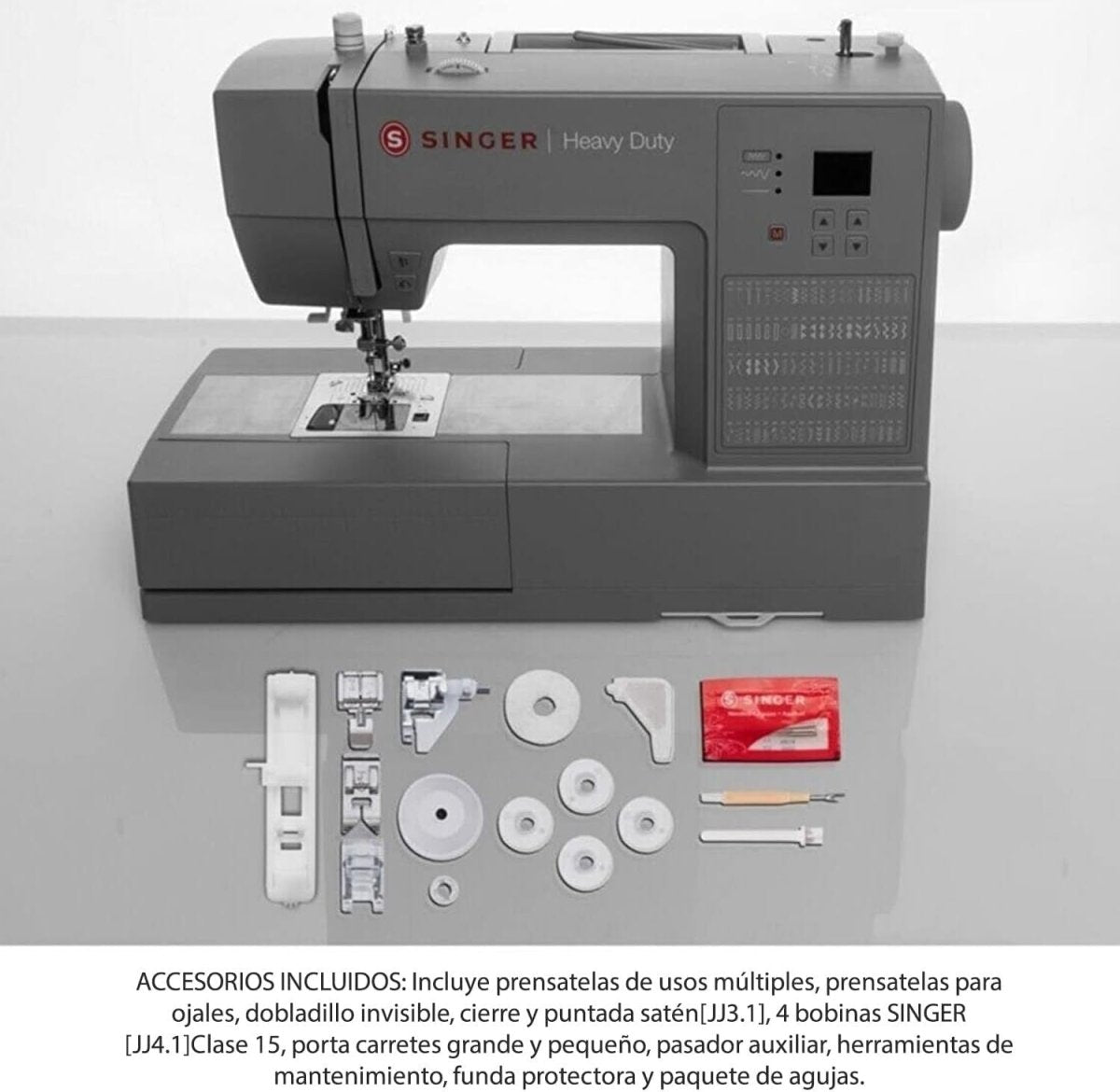 Heavy Duty Computerised Sewing Machine LCD Display Start Stop Control - Kwikley