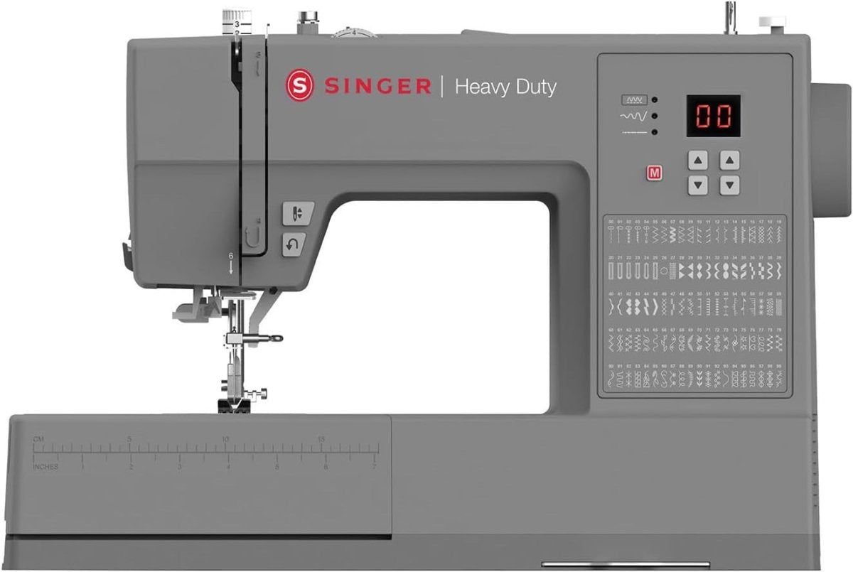 Heavy Duty Computerised Sewing Machine LCD Display Start Stop Control - Kwikley