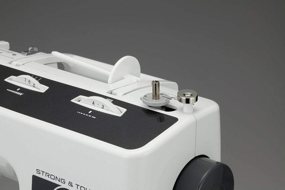 Heavy Duty Electronic Sewing Machine 27 Stitch Metal Chassis Leather PVC - Kwikley