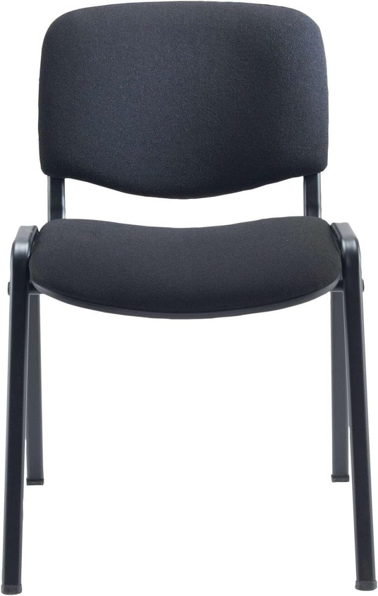 Heavy Duty Meeting Chairs Pack of 4 Stackable 115kg - Kwikley