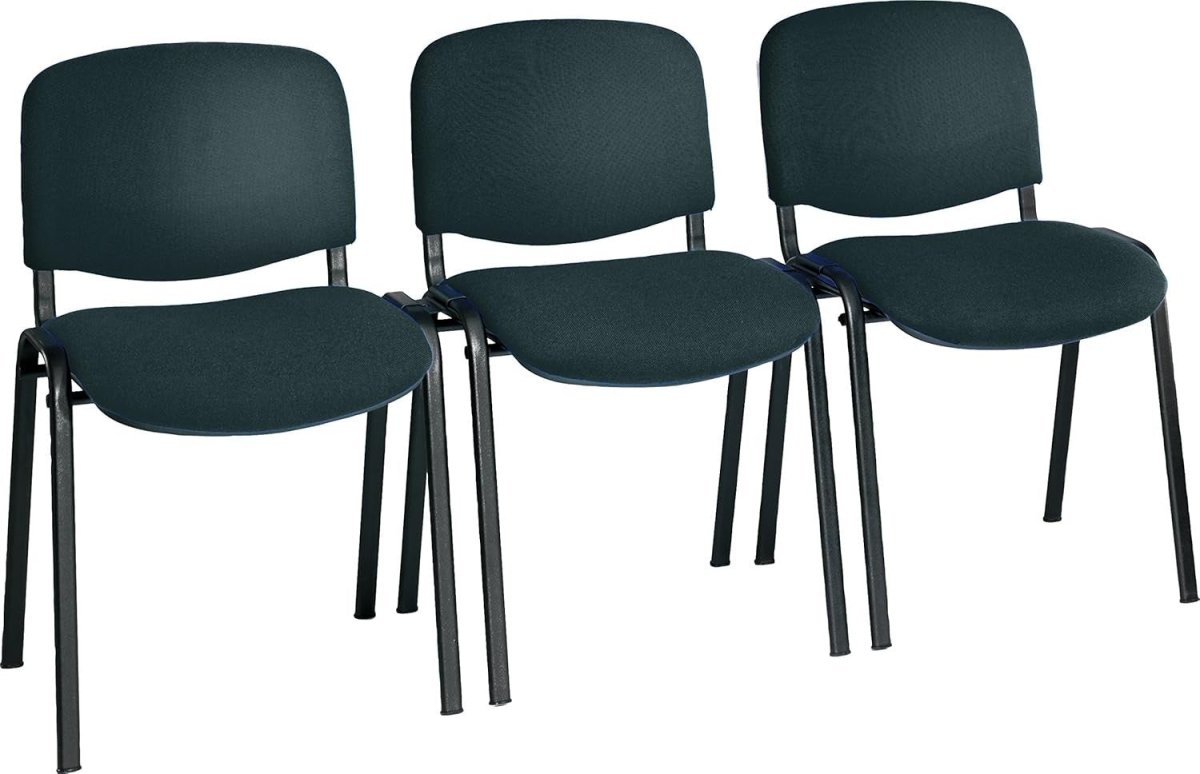 Heavy Duty Office Meeting Chair Stackable Reception 115kg - Kwikley
