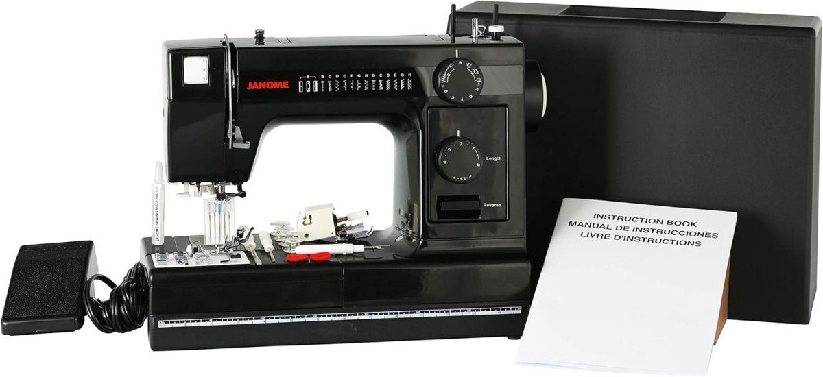 Heavy Duty Sewing Machine 14 Stitches Auto Threader Metal Frame - Kwikley