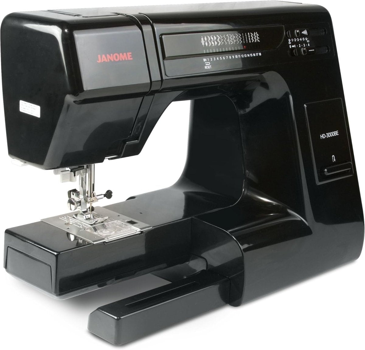 Heavy Duty Sewing Machine 18 Stitches Auto Threader Free Arm LED - Kwikley