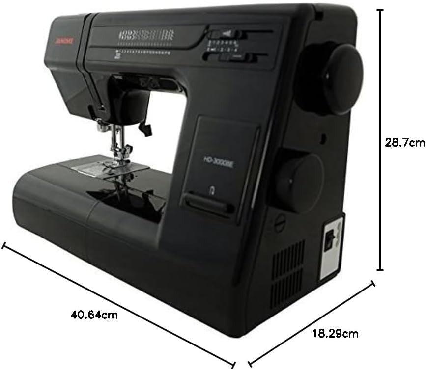 Heavy Duty Sewing Machine 18 Stitches Auto Threader Free Arm LED - Kwikley