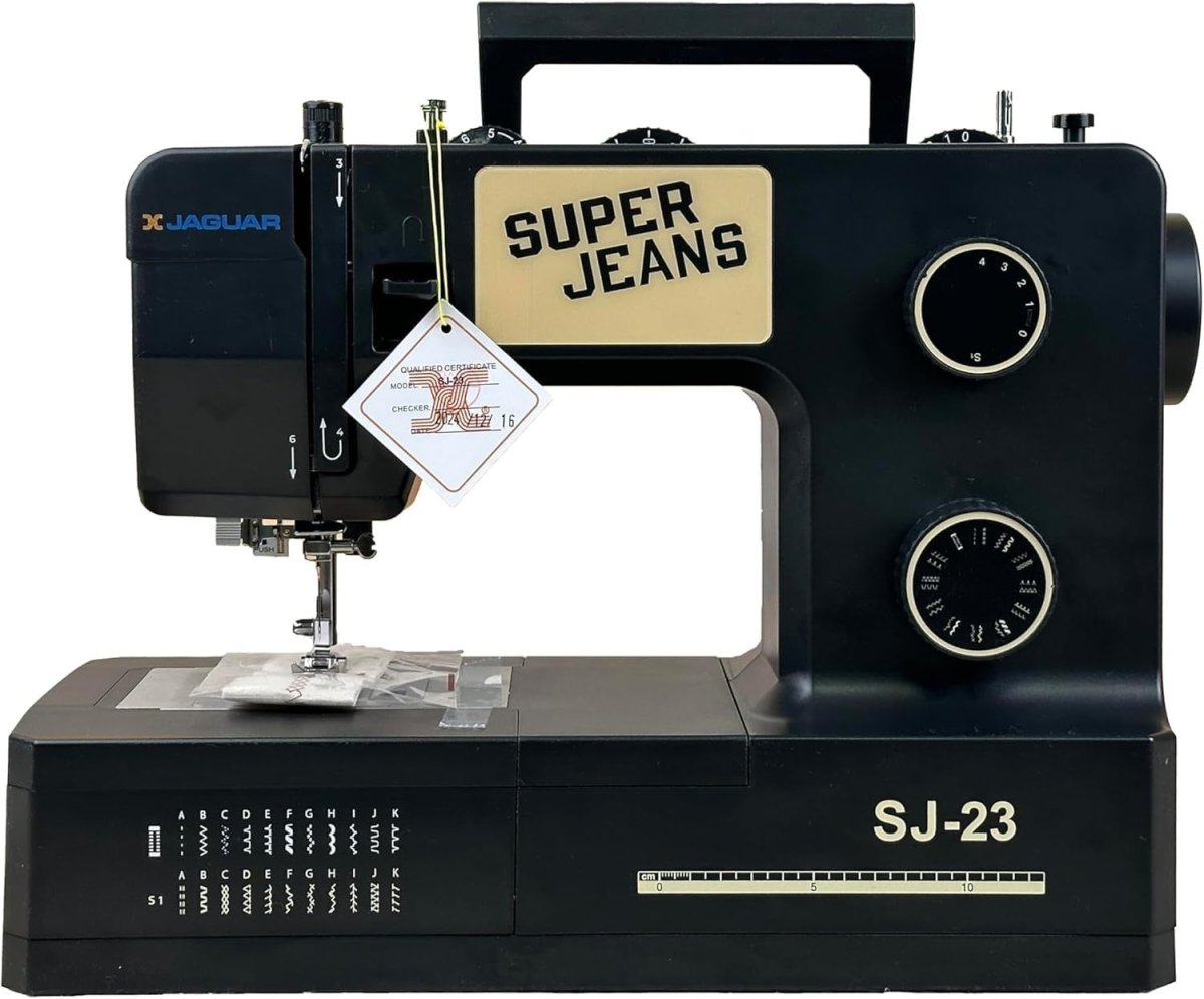 Heavy Duty Sewing Machine 23 Stitch Auto Threader Denim LED Light - Kwikley