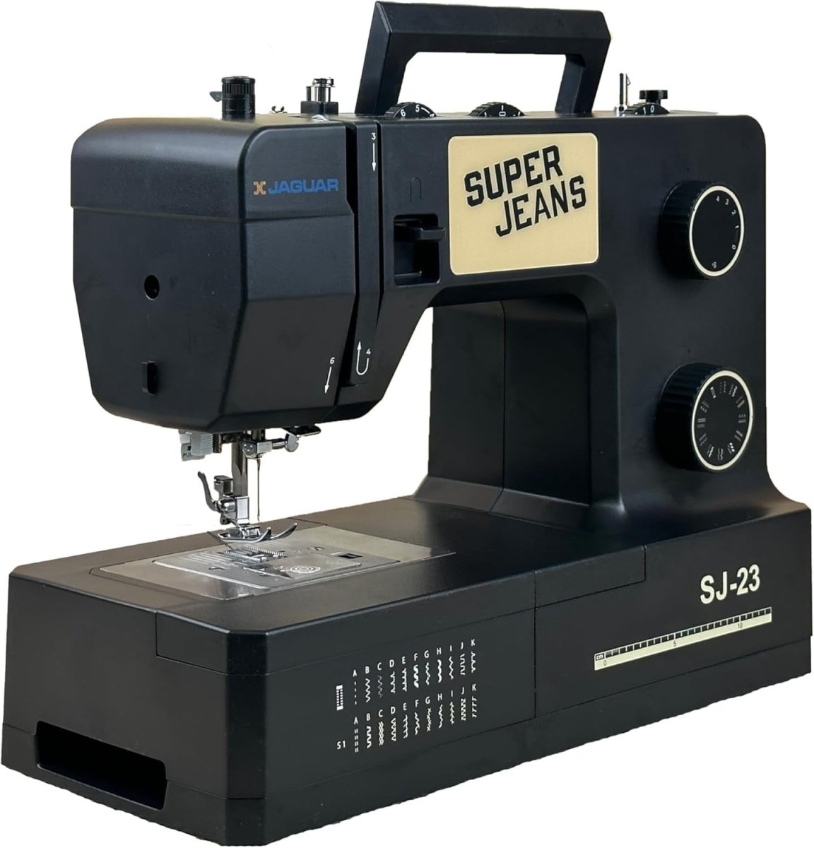 Heavy Duty Sewing Machine 23 Stitch Auto Threader Denim LED Light - Kwikley