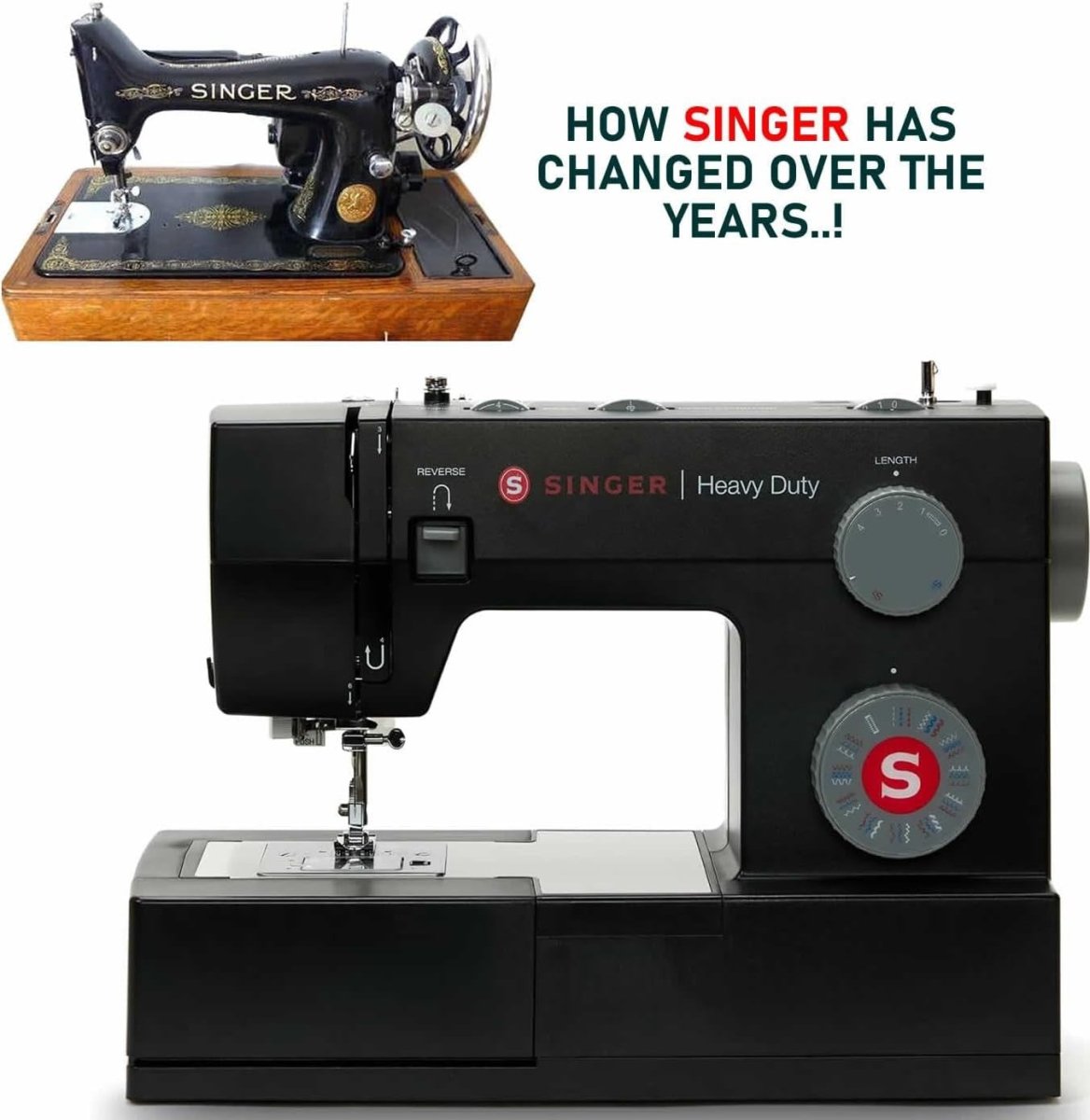 Heavy Duty Sewing Machine 32 Stitches Auto Threader 1100 SPM - Kwikley