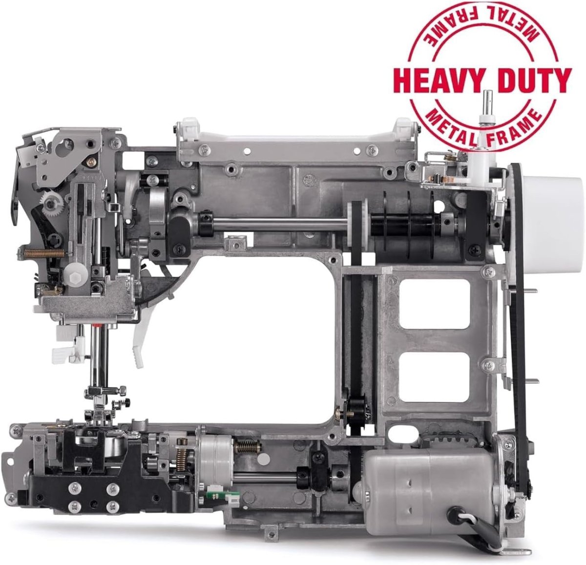 Heavy Duty Sewing Machine 69 Stitch Apps 1100 SPM Free Arm LED - Kwikley