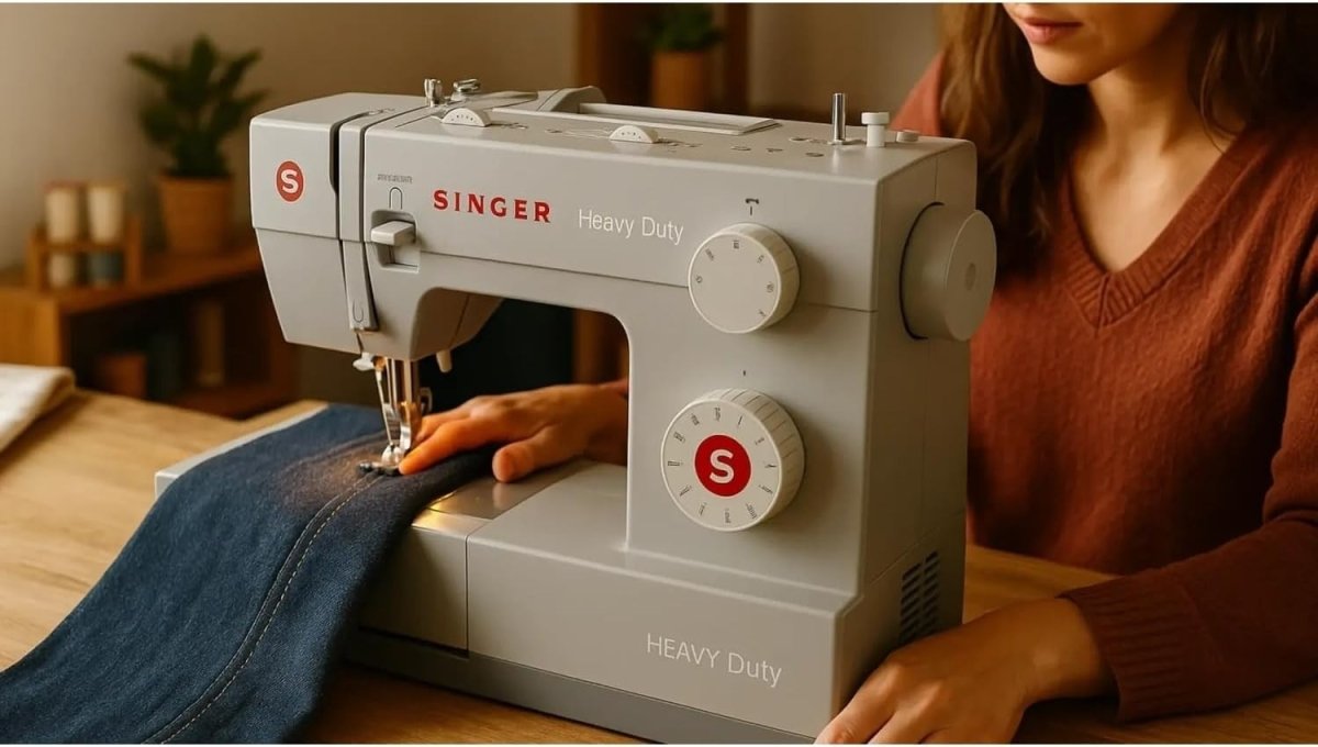 Heavy Duty Sewing Machine Stainless Steel Electric Home Sewing - Kwikley