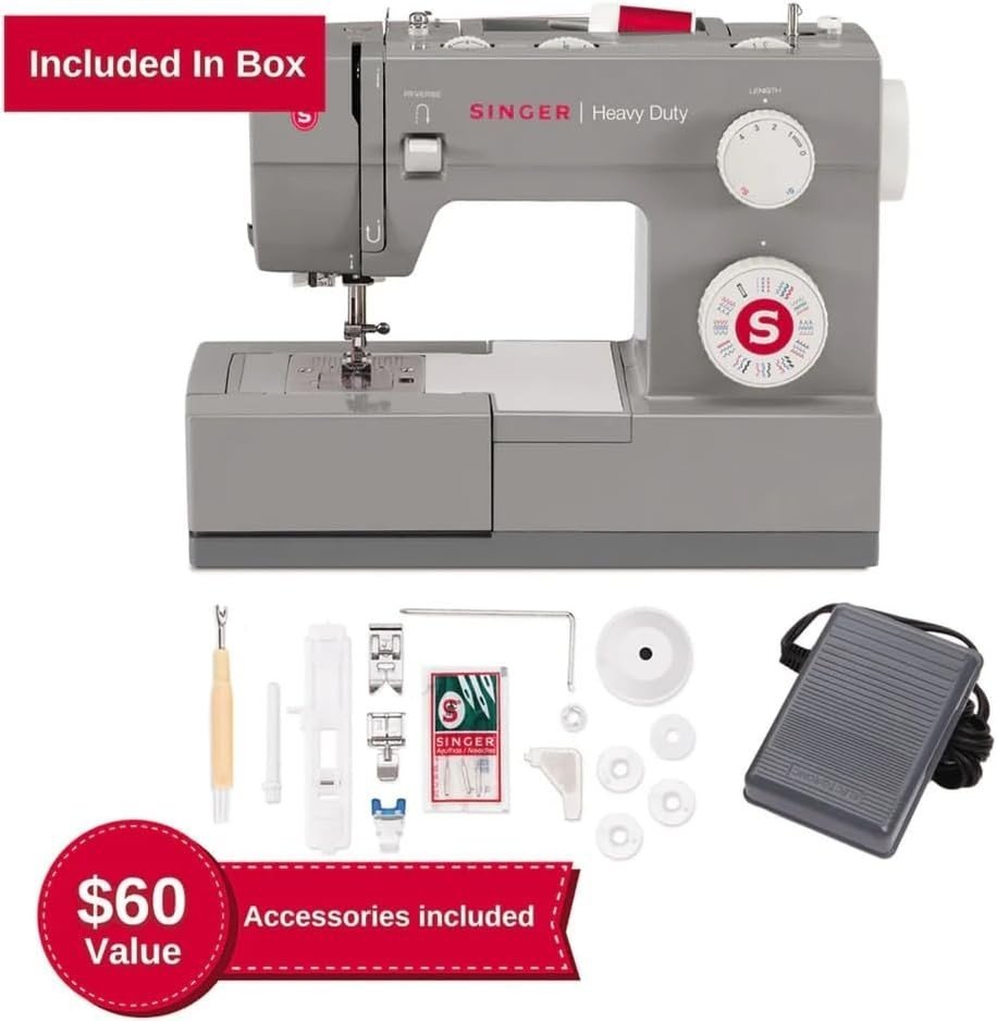 Heavy Duty Sewing Machine Stainless Steel Electric Home Sewing - Kwikley