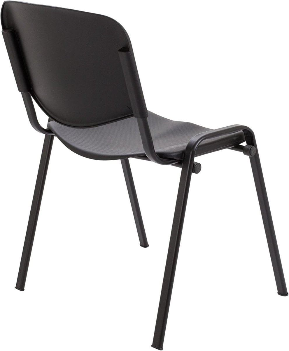 Heavy Duty Stackable Canteen Chair – Wipe Clean, Robust Office SeatingHeavy Duty - Kwikley