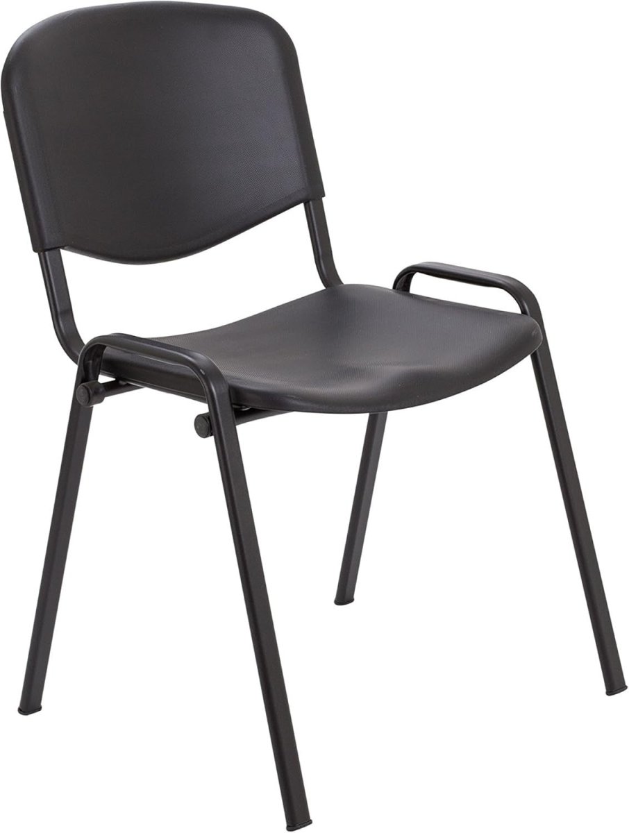 Heavy Duty Stackable Canteen Chair – Wipe Clean, Robust Office SeatingHeavy Duty - Kwikley