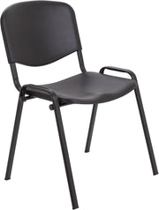 Heavy Duty Stackable Canteen Chair – Wipe Clean, Robust Office SeatingHeavy Duty - Kwikley