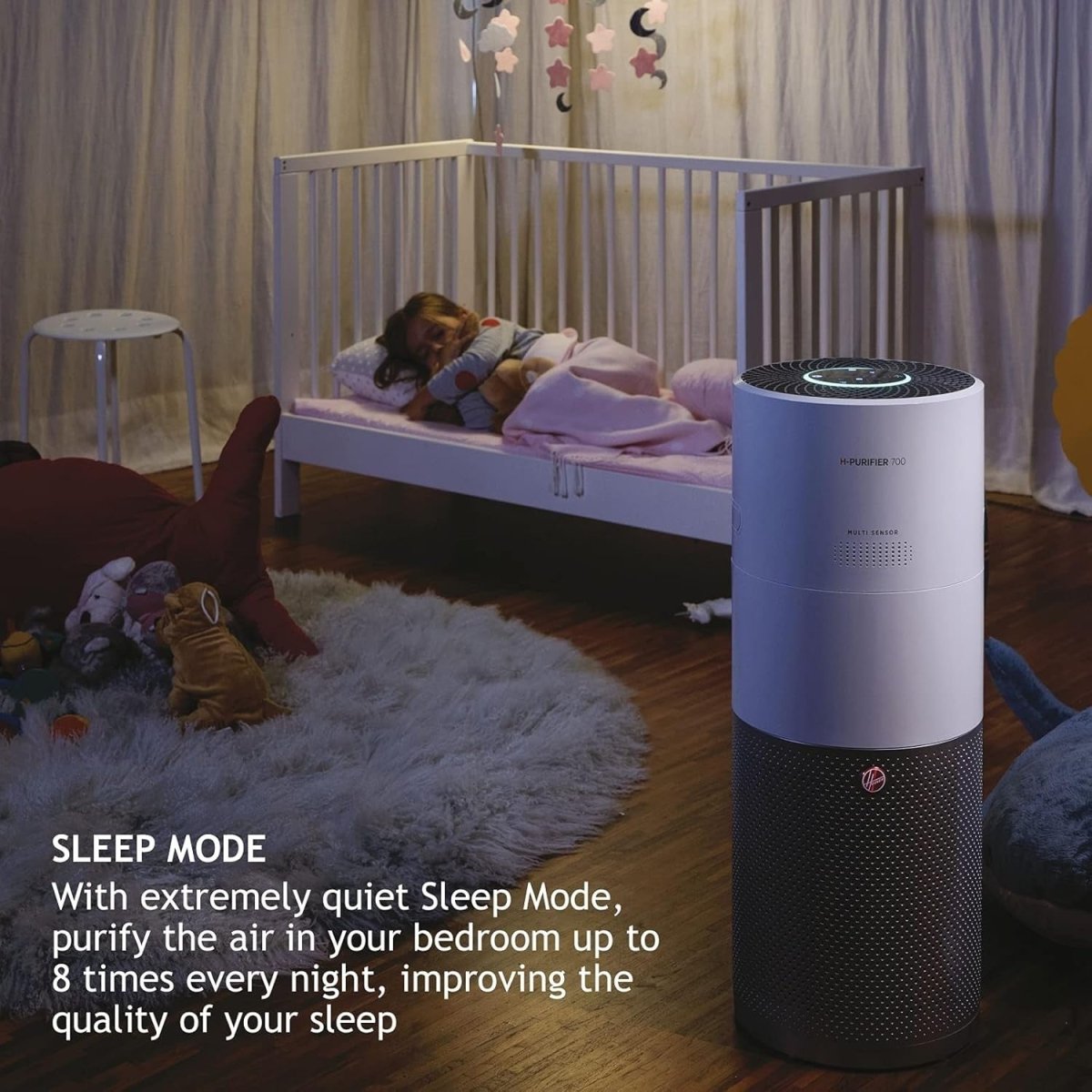 HEPA Air Purifier Humidifier Diffuser 99.97% Allergy Pollen Quiet - Kwikley