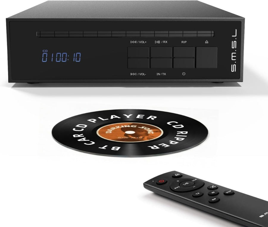 HiFi CD Player Bluetooth DAC USB Ripper Balanced Output Optical Coax - Kwikley