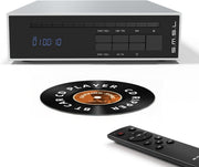 HiFi CD Player Bluetooth DAC USB Ripper Balanced Output Optical Silver - Kwikley