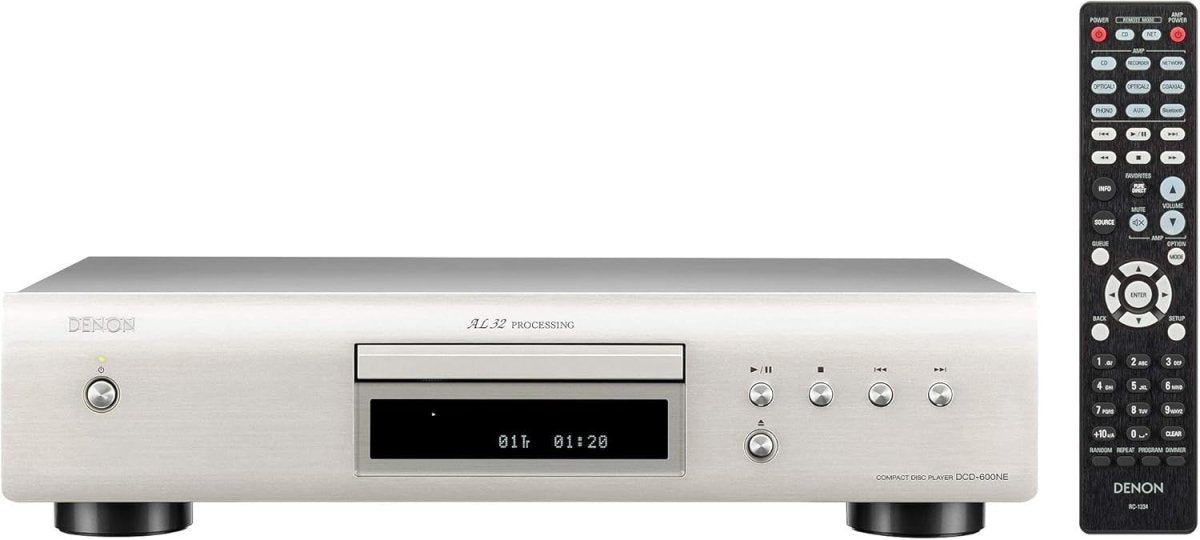 HiFi CD Player Pure Direct AL32 Processing CD - R RW MP3 Silver - Kwikley