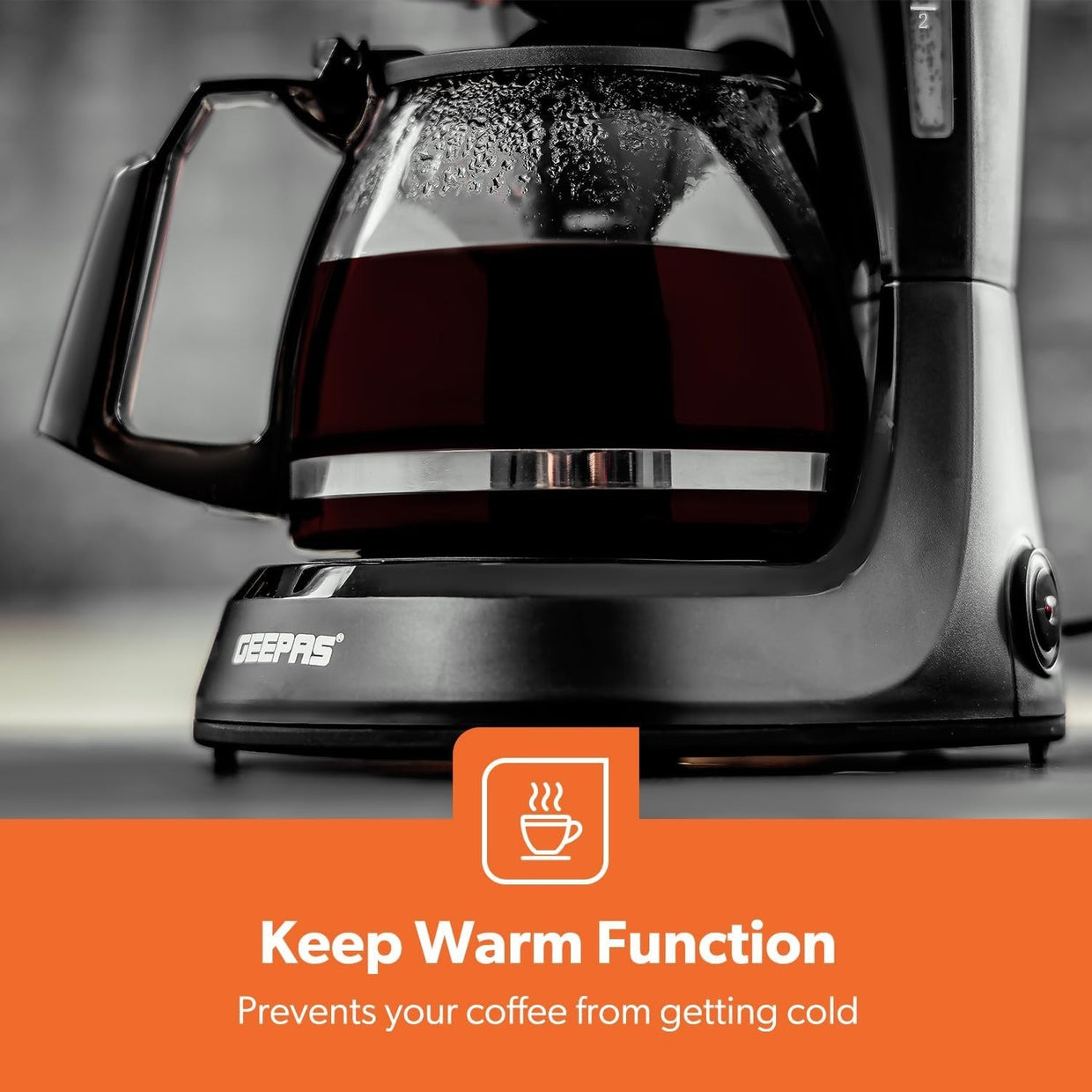 High - Capacity Filter Coffee Maker & Milk Frother Set | 600W Fast Brew | 750ml - Kwikley