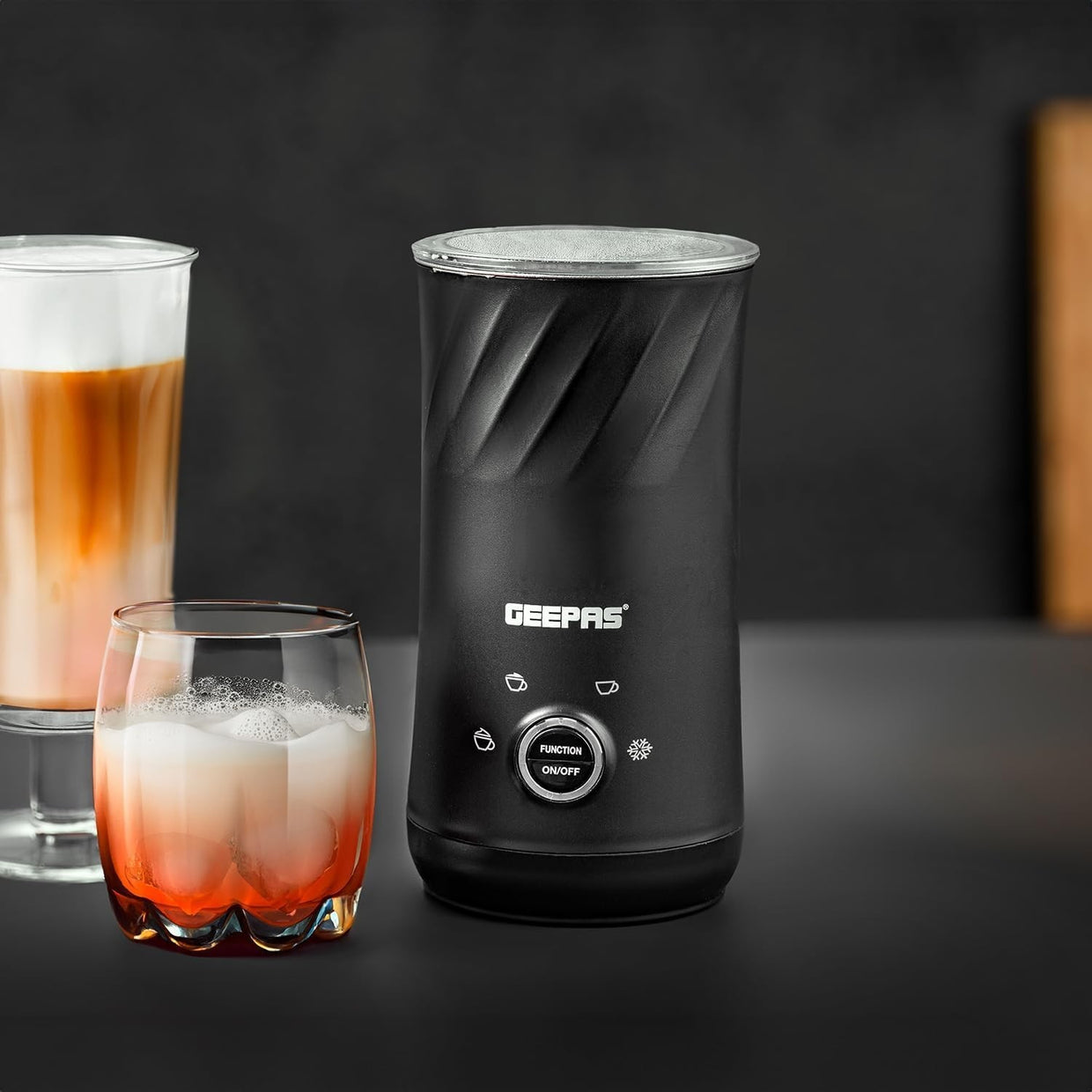 High - Capacity Filter Coffee Maker & Milk Frother Set | 600W Fast Brew | 750ml - Kwikley