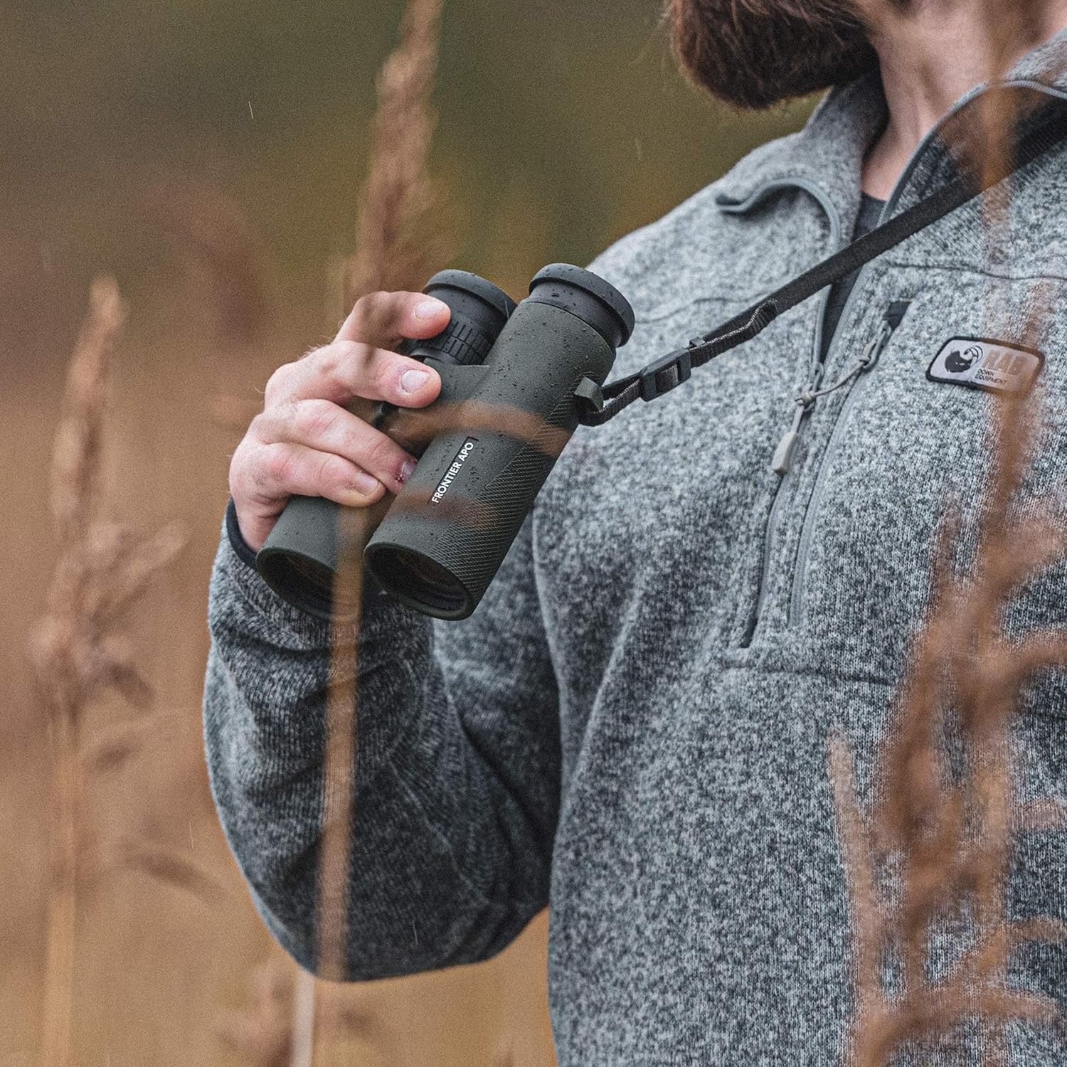 High Power 10x42 HD Binoculars Waterproof Fogproof Wide View Outdoors - Kwikley