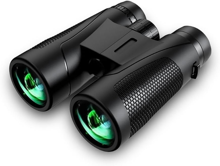 High Power 12x42 Binoculars HD Waterproof FMC Lens for Bird Watching Travel - Kwikley