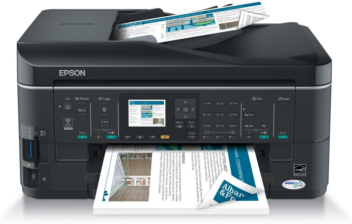 High Speed A4 Office All - In - One Printer WiFi Duplex Scan Copy Fax - Kwikley