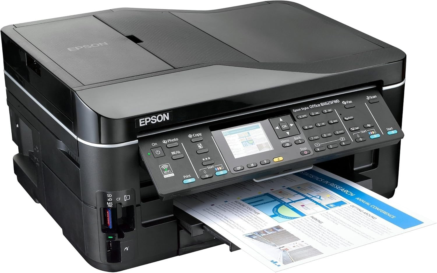 High Speed A4 Office All - In - One Printer WiFi Duplex Scan Copy Fax - Kwikley