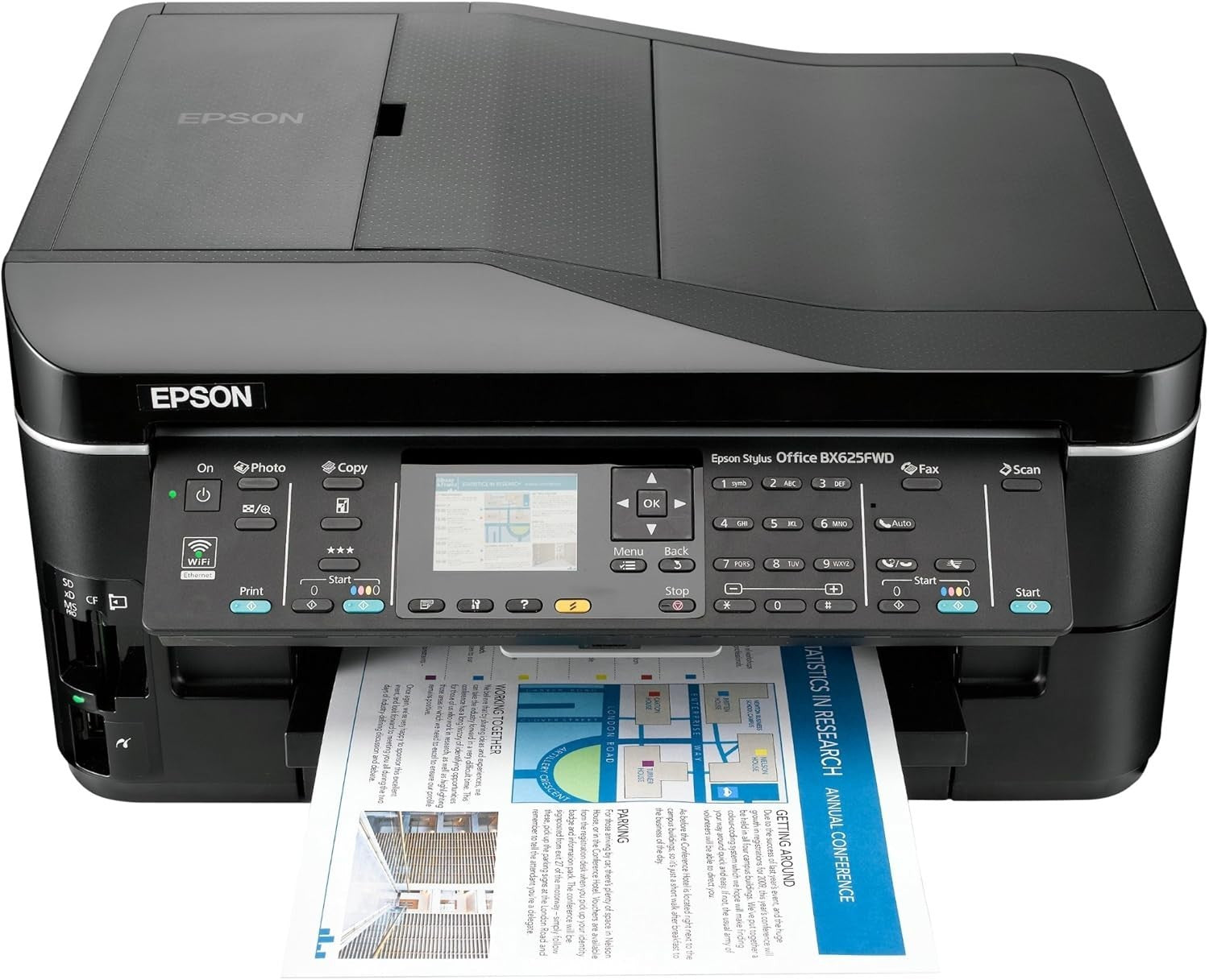 High Speed A4 Office All - In - One Printer WiFi Duplex Scan Copy Fax - Kwikley
