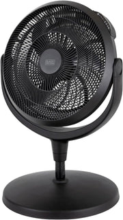 High Velocity Pedestal Fan – 3 Speed Remote Control Adjustable Height Quiet Cool - Kwikley