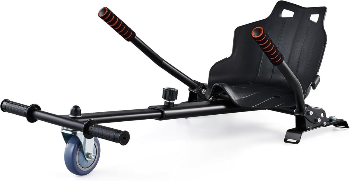 Hoverkart Attachment Seat for 6.5 8 10 Inch Hoverboard Adjustable Black - Kwikley