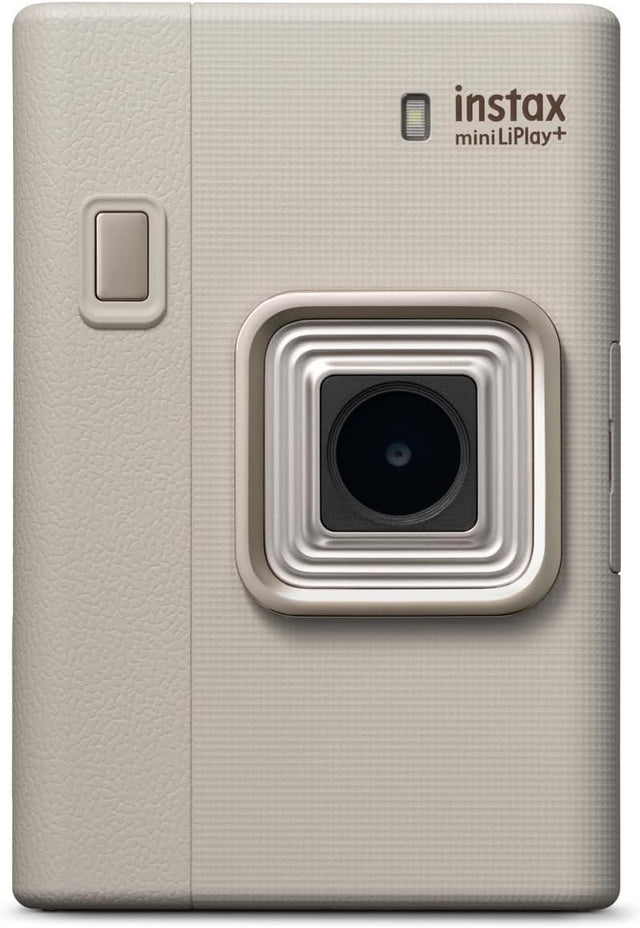 Hybrid Instant Camera Photo Printer LCD Screen Bluetooth Beige
