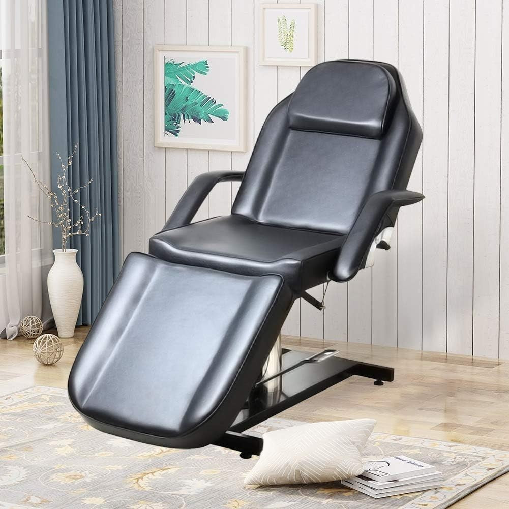 Hydraulic Adjustable Massage Bed Professional Beauty Spa Tattoo Therapy Table - Kwikley